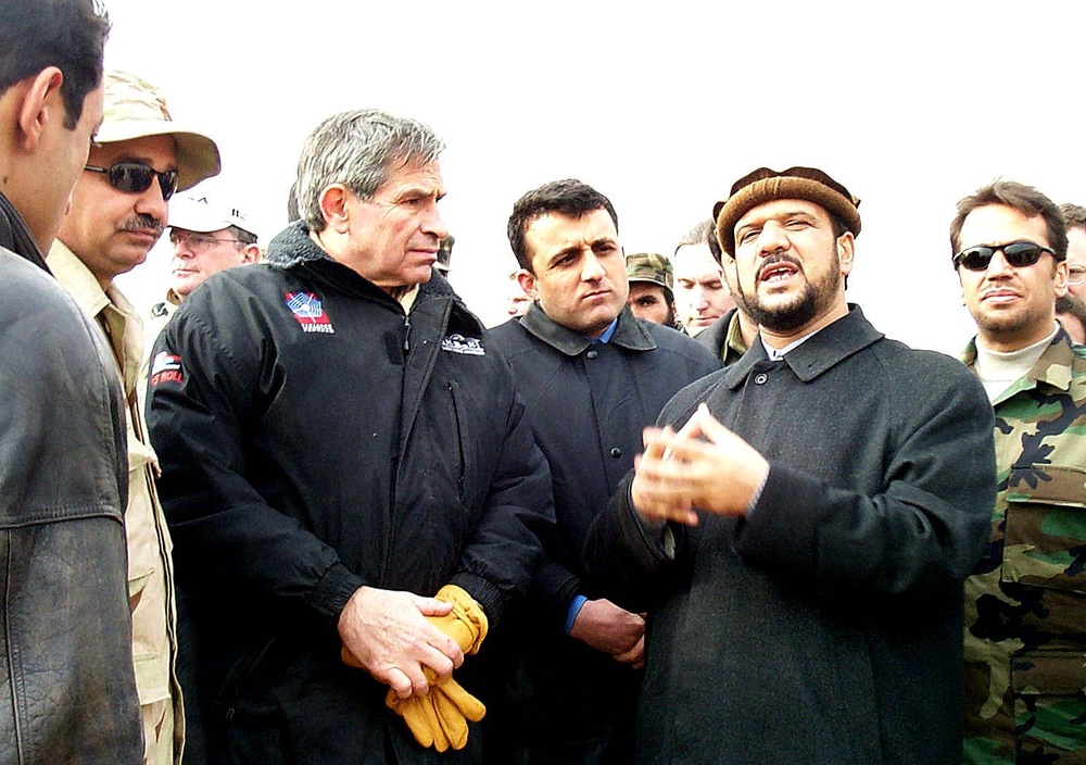 Afghan Defense Minister and U.S. Deputy Defense Secretary Observe Afghan Army Training