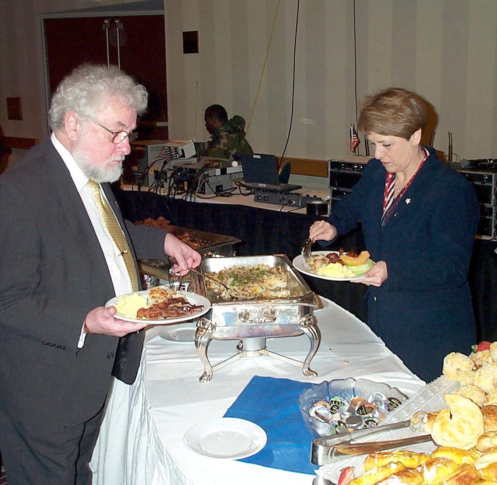 Adrian Cronauer, 'Good Morning, Vietnam' Star, Attends POW/MIA Prayer Breakfast