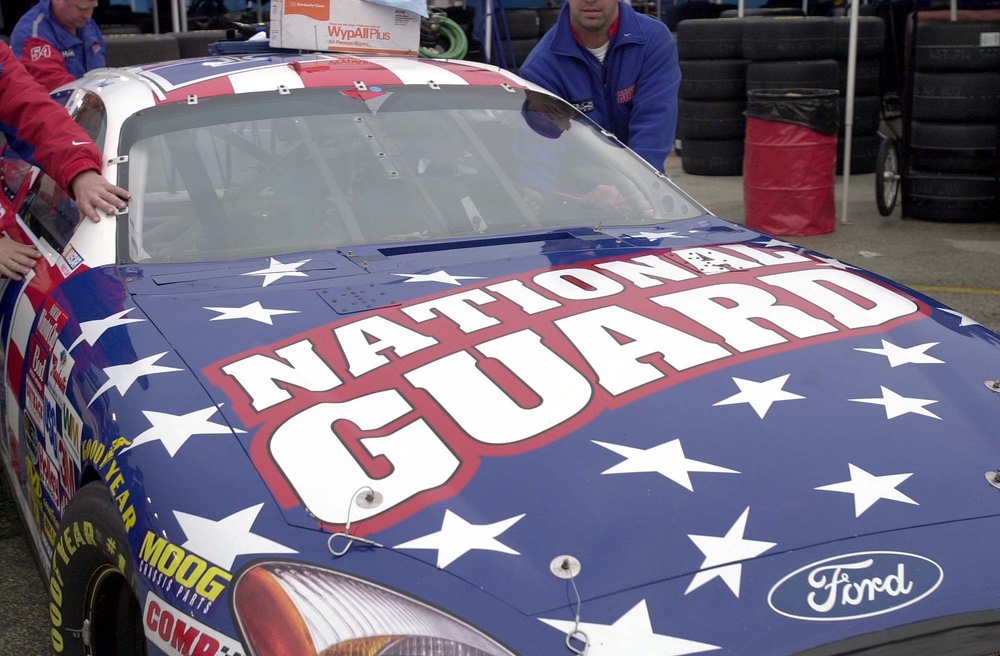 National Guard's New Winston Cup Car Debuts at Daytona Shootout