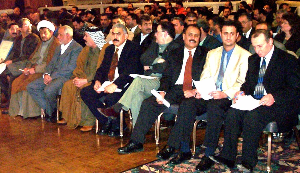 Arab Community Members Attend Town Hall Meeting with Defense Official in Dearborn, Michigan