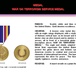 Global War on Terrorism Service Medal Unveiled