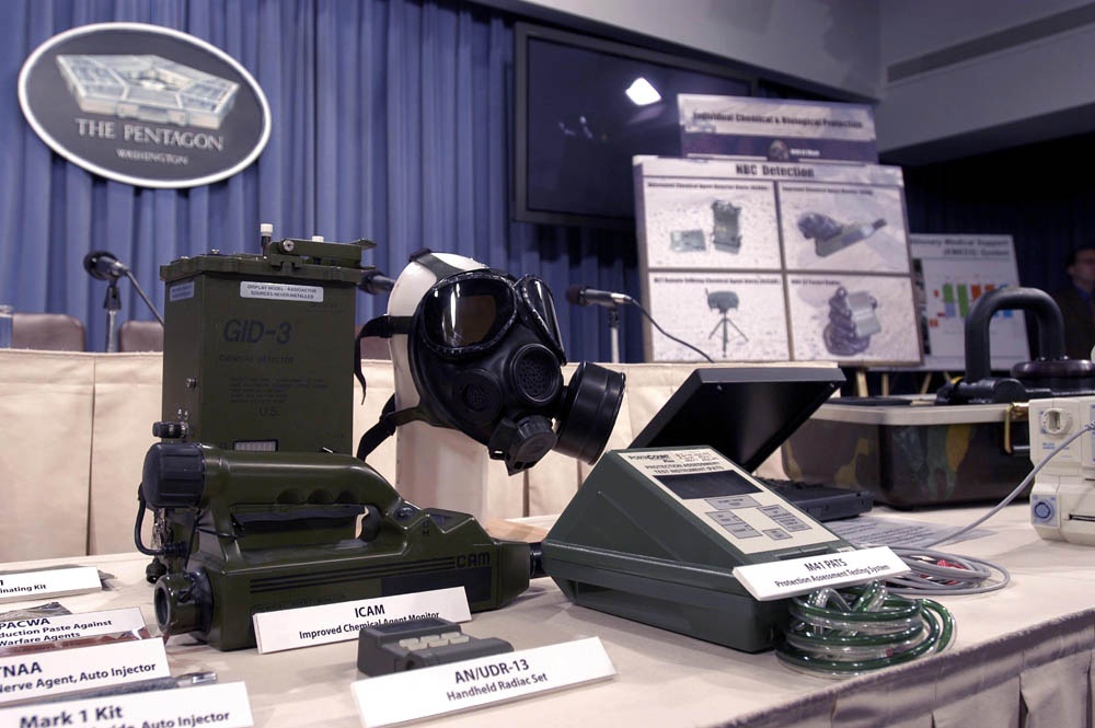 Pentagon Showcases Chemical and Biological Detection Equipment