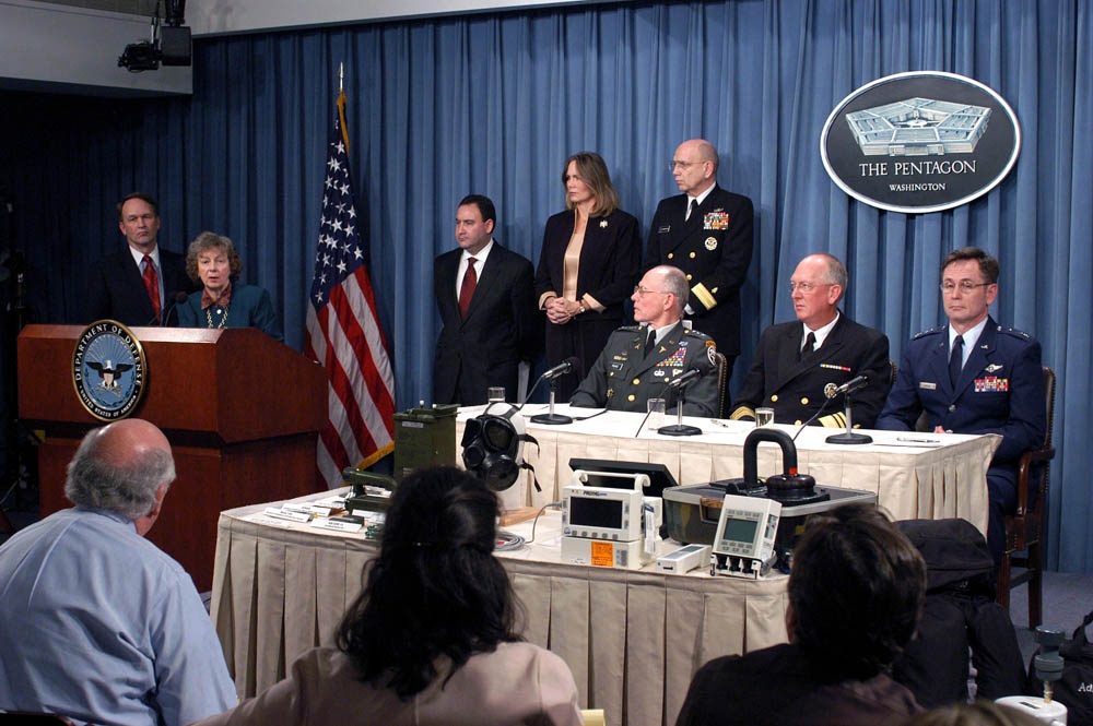 Pentagon Showcases Chemical, Biological Defense Capabilities at Press Conference