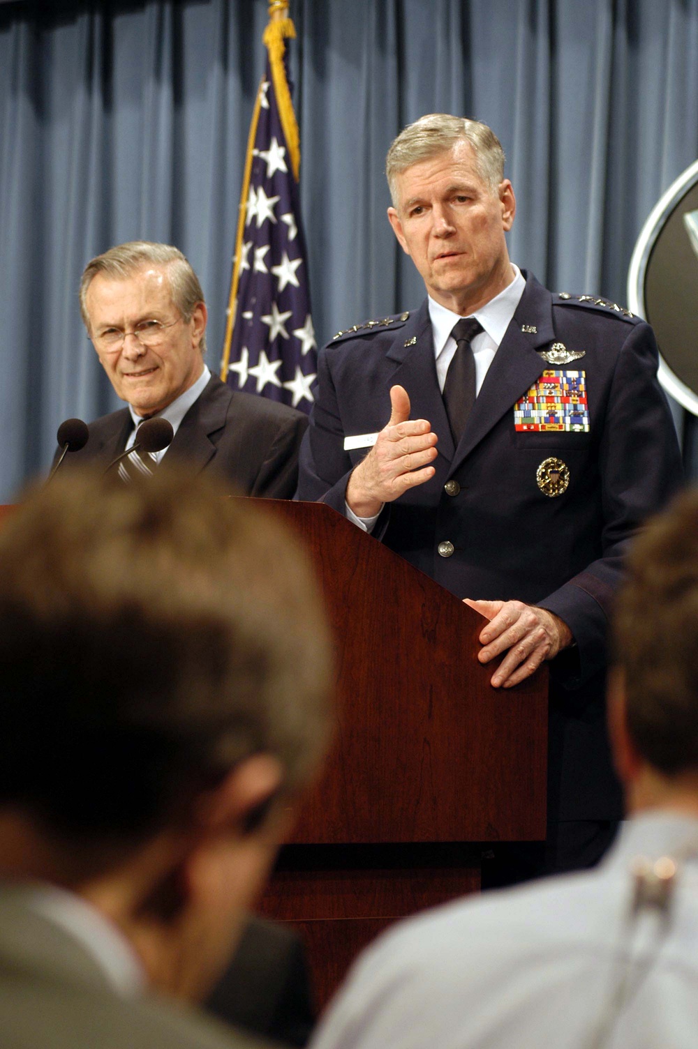 Top Military Leaders Brief Reporters on Latest Developments