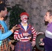 Circus Clowns Bring Smiles to Injured Soldier's Wife at Walter Reed