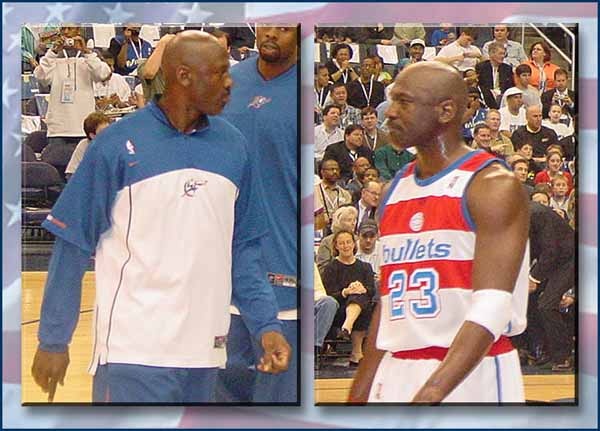 Jordan Bids Farewell to MCI Center in Final Home Game