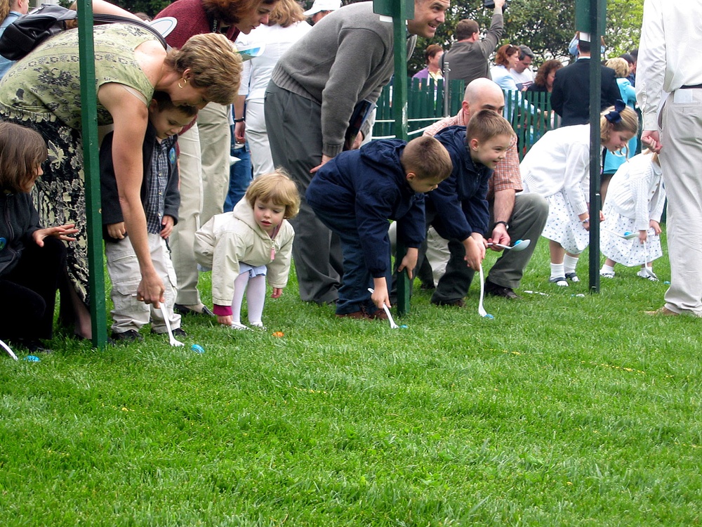 Military Families Celebrate Easter at White House Egg Roll