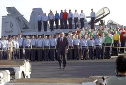 Bush Declares 'Mission Accomplished' Aboard USS Abraham Lincoln
