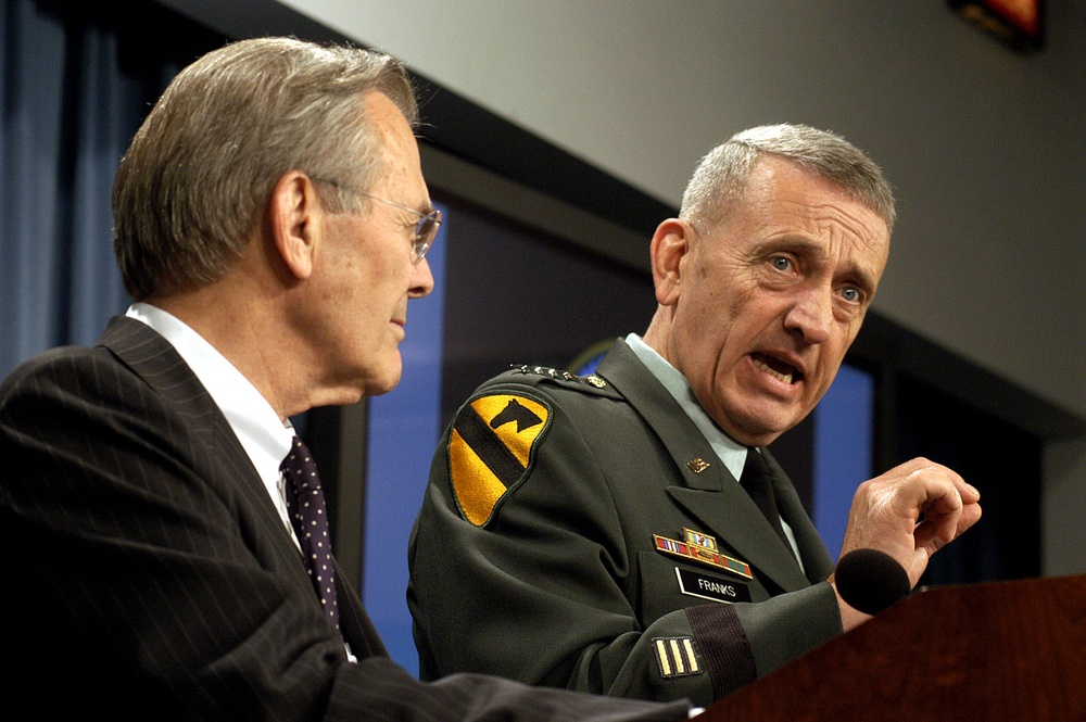 U.S. Army Gen. Franks Discusses Progress of Coalition Forces in Iraq