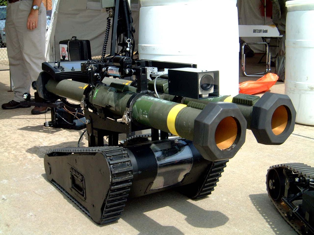 Army's MATILDA Robot Showcased at Force Protection Equipment Demonstration