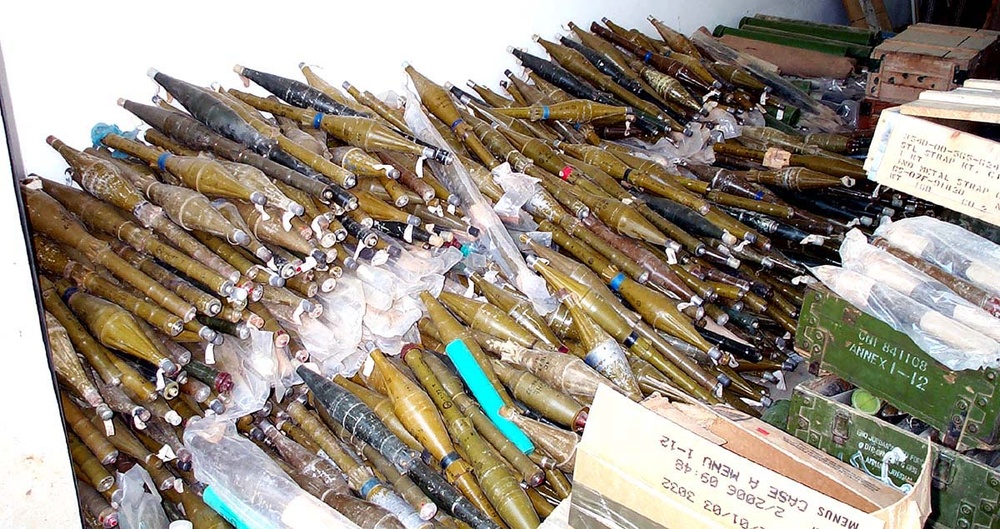 Massive Weapons Cache Seized in Baghdad