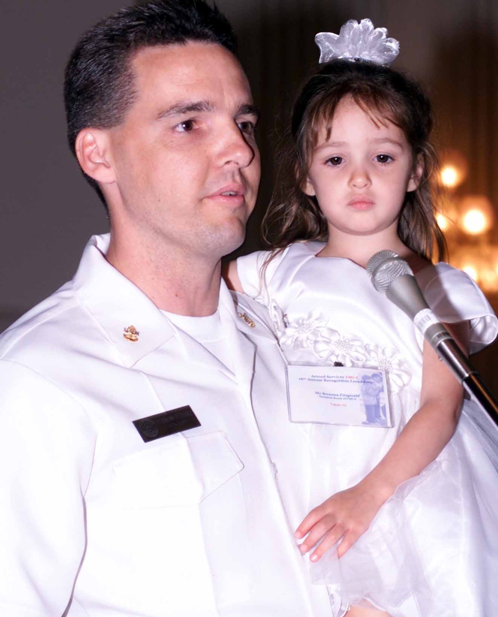 Chief Petty Officer Honored for Volunteer Service with Family