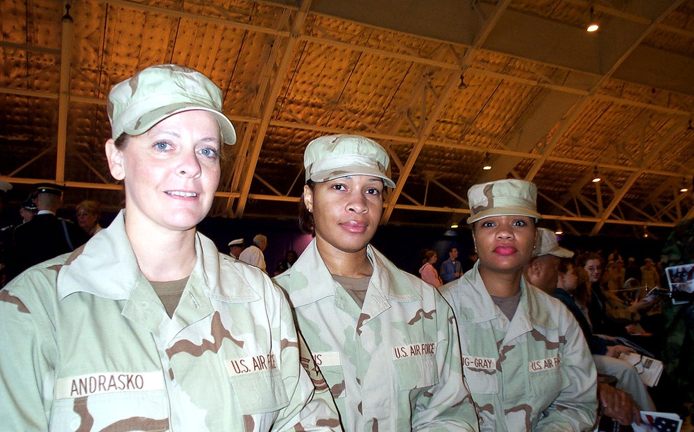 D.C. Air National Guard Members Return from Iraq Deployment