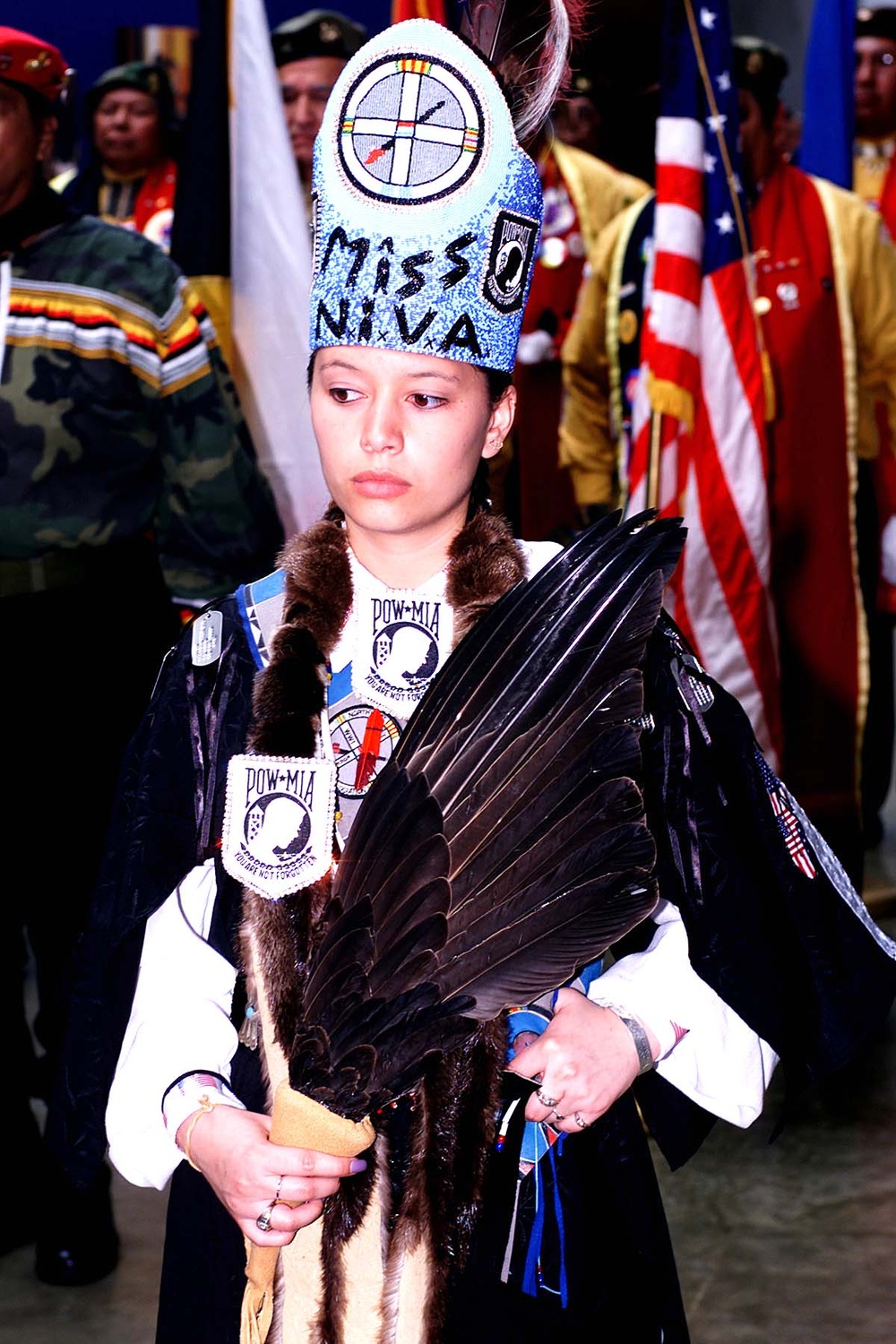 Native American Veteran Honored at Women's Memorial