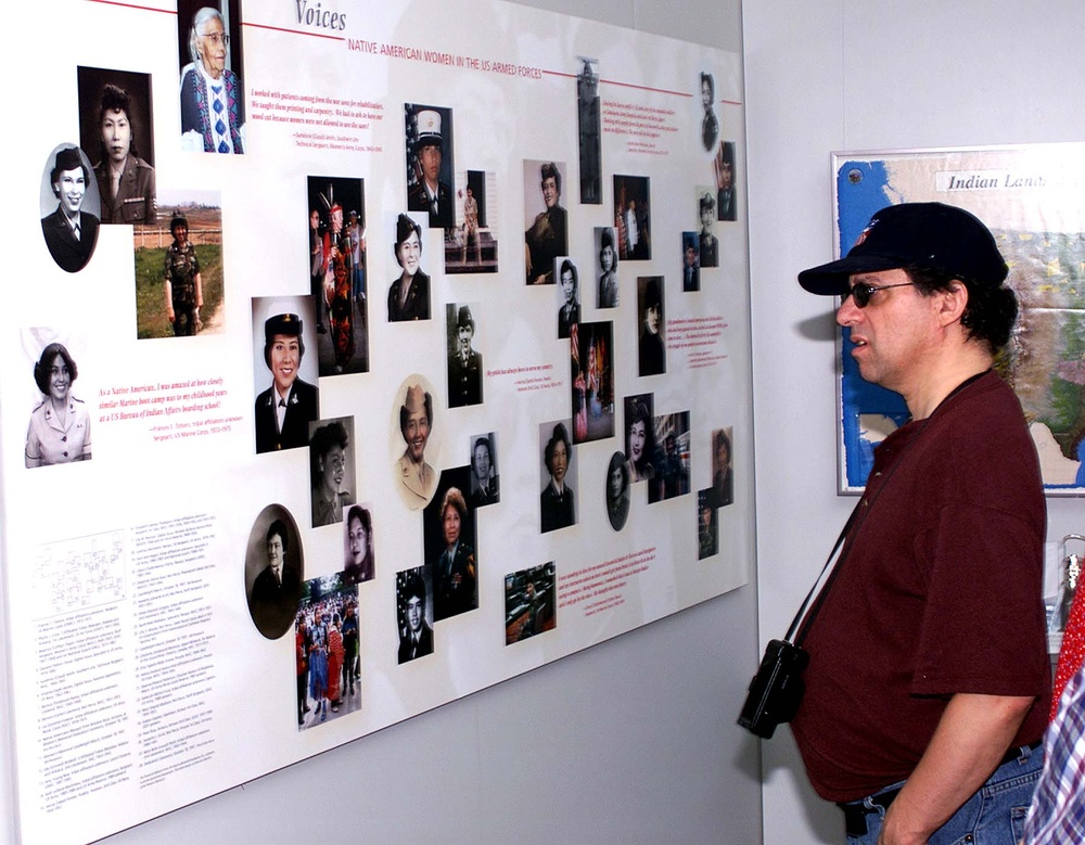Native American Women Honored at Women's Memorial