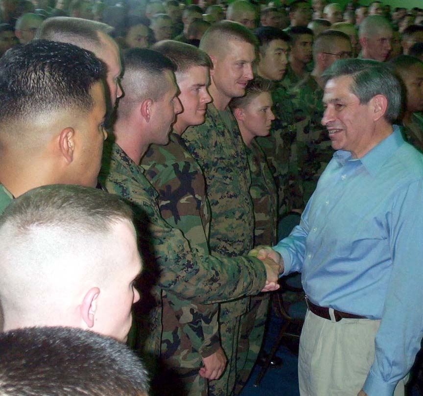 Wolfowitz Visits Troops Near DMZ in South Korea
