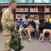 Army Engineer Teaches Students About Protective Gear After Afghanistan Deployment