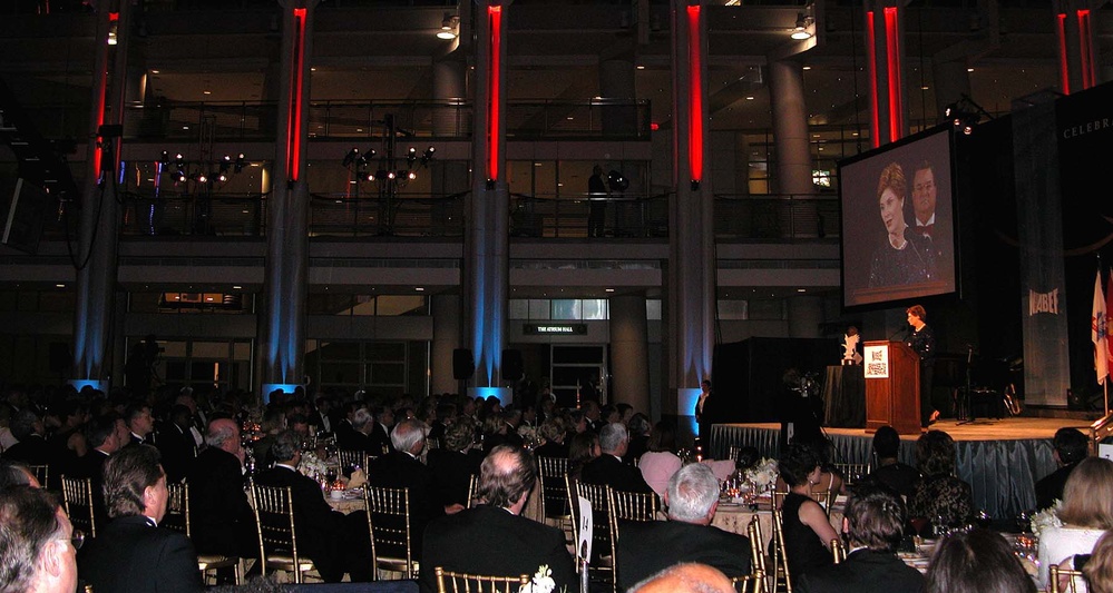 Laura Bush Honors U.S. Service Members at Service to America Summit