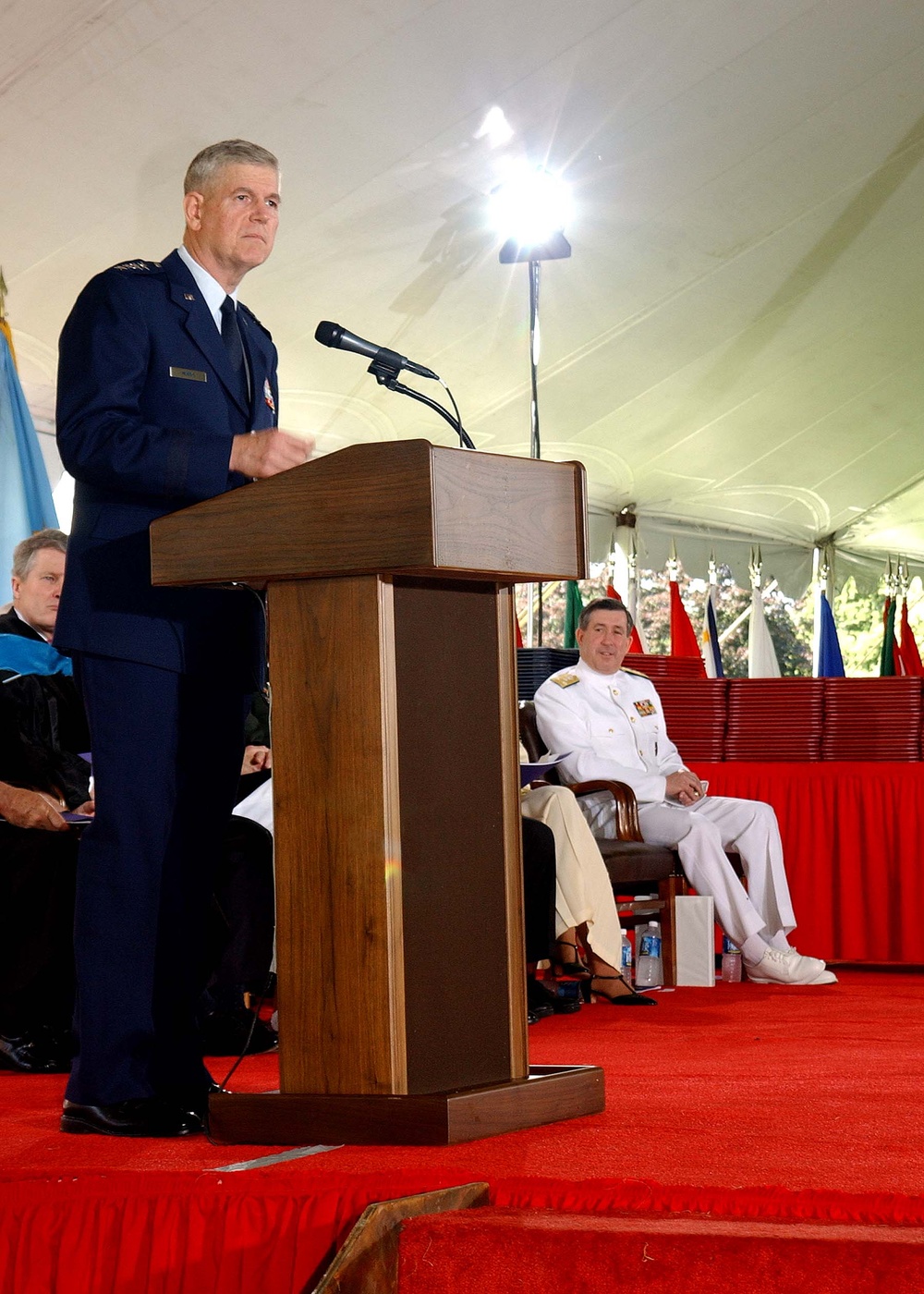 Gen. Richard B. Myers Addresses National Defense University Graduates