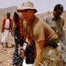 U.S. Army Sergeant Treats Goat for Parasites in Djibouti