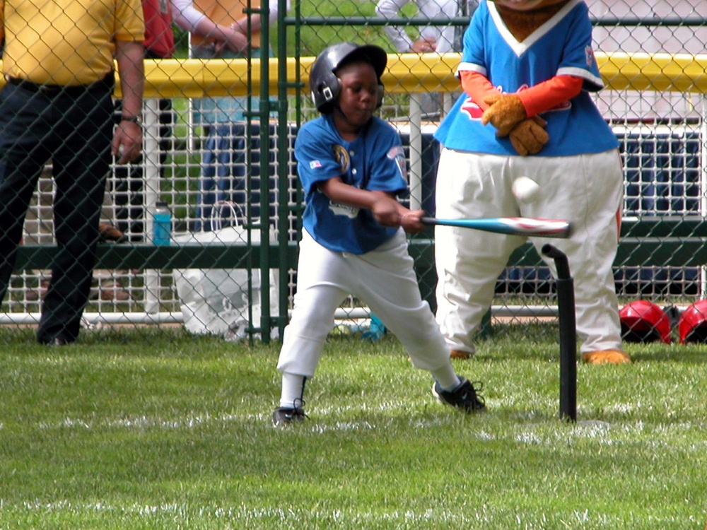Little Leaguer Alphonse Drives in Two Runs with Clutch Hit