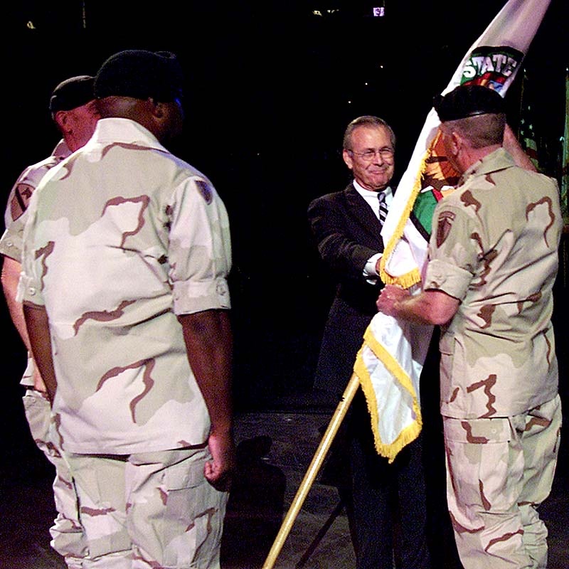Abizaid Takes Command of U.S. Central Command