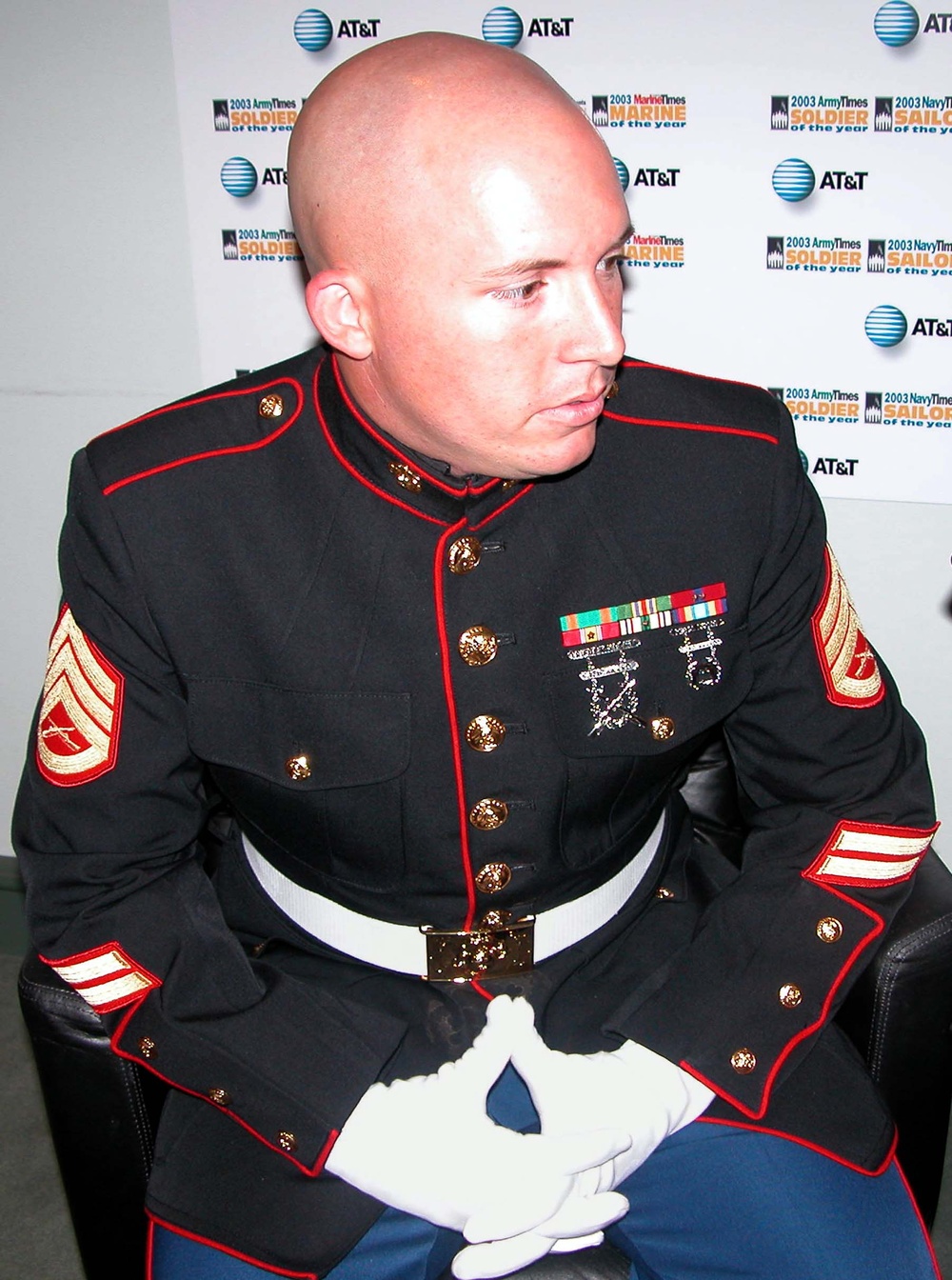 Marine Surprised to be Named 'Marine of the Year'