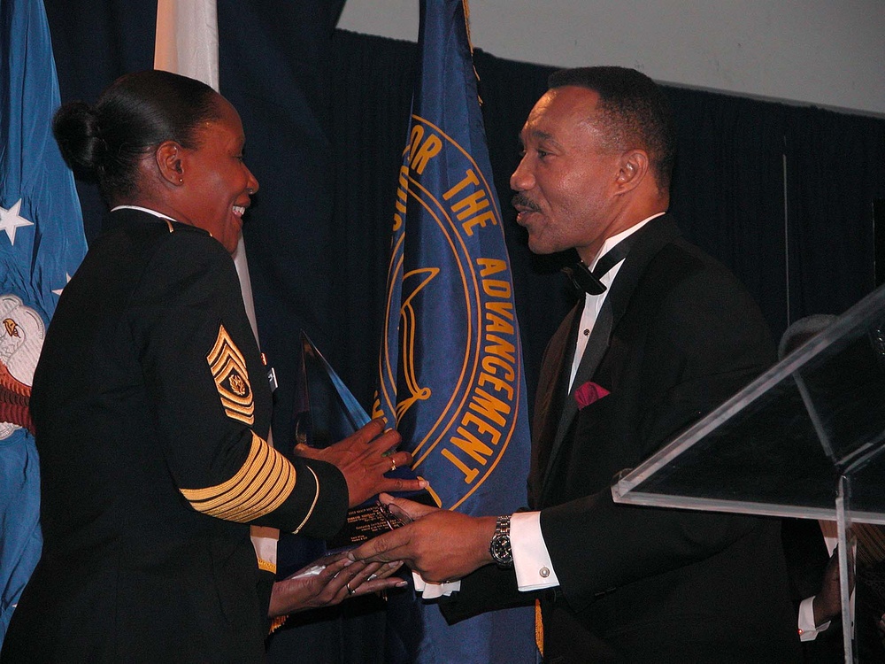 Army Reserve's First Female Command Sergeant Major Honored by NAACP