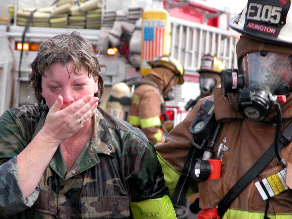 Decontamination Exercise Held at Pentagon Parking Lot