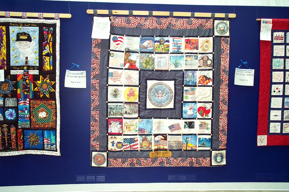 Patriotic Pentagon Quilts Offer Comfort and Encouragement
