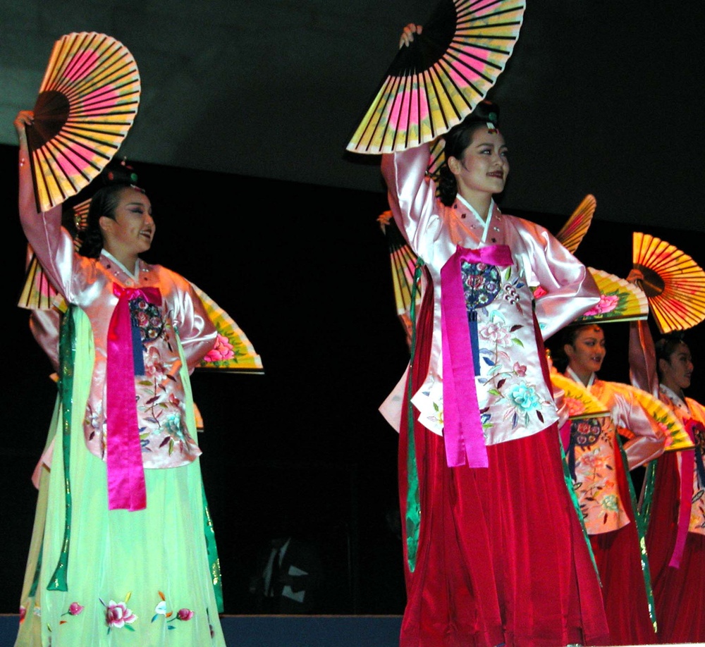 Korean American Cultural Foundation Dancers Perform for Korean War Veterans
