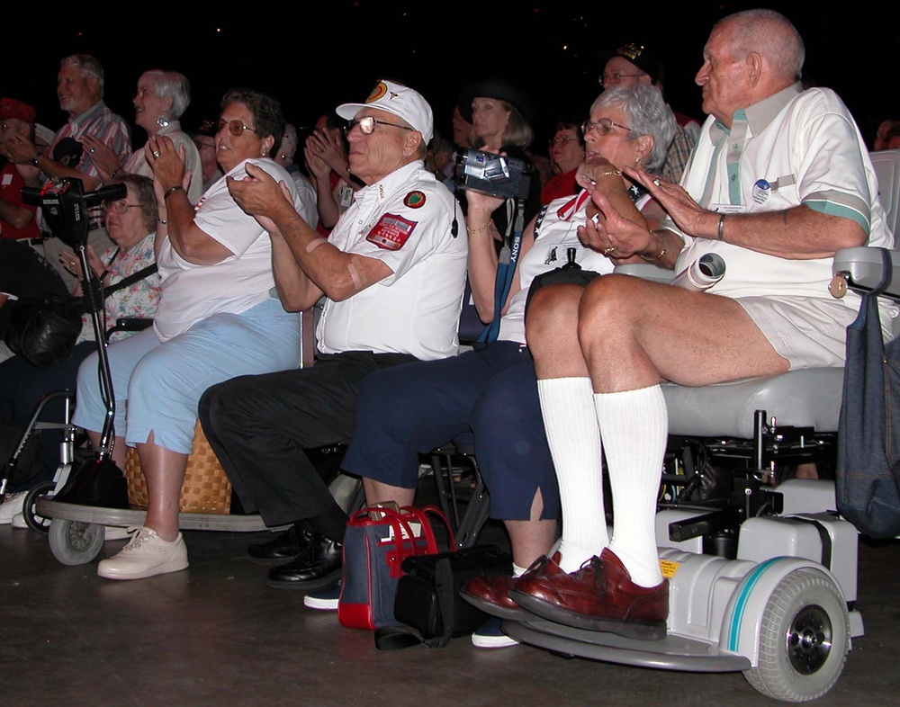 Korean War Veterans Honored with Thunderous Applause at MCI Center Salute