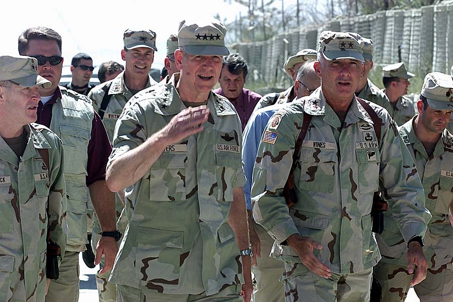 Top U.S. Military Leader Visits Troops in Afghanistan