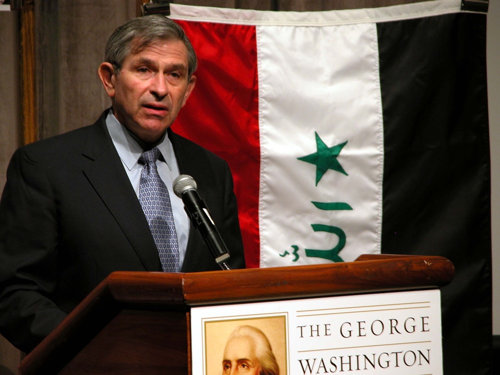 Wolfowitz Recounts Horrors of Saddam's Regime at Iraq Memorial Service