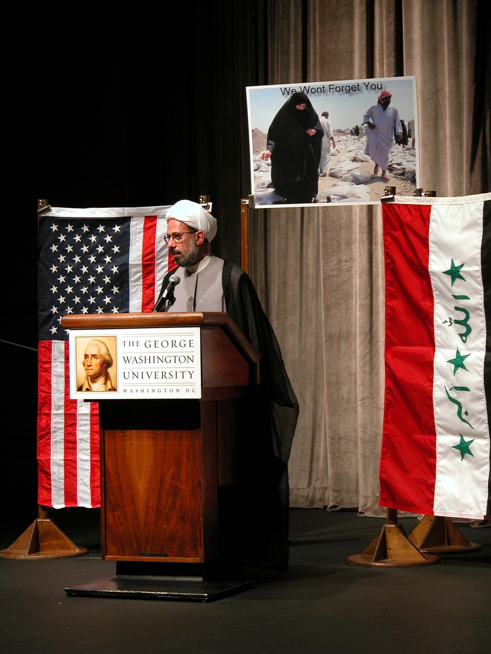 Saddam Hussein Likened to 'Weapon of Mass Destruction' at Memorial Service