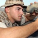 Marine Sniper Scans Terrain at Camp Lemonier in Djibouti