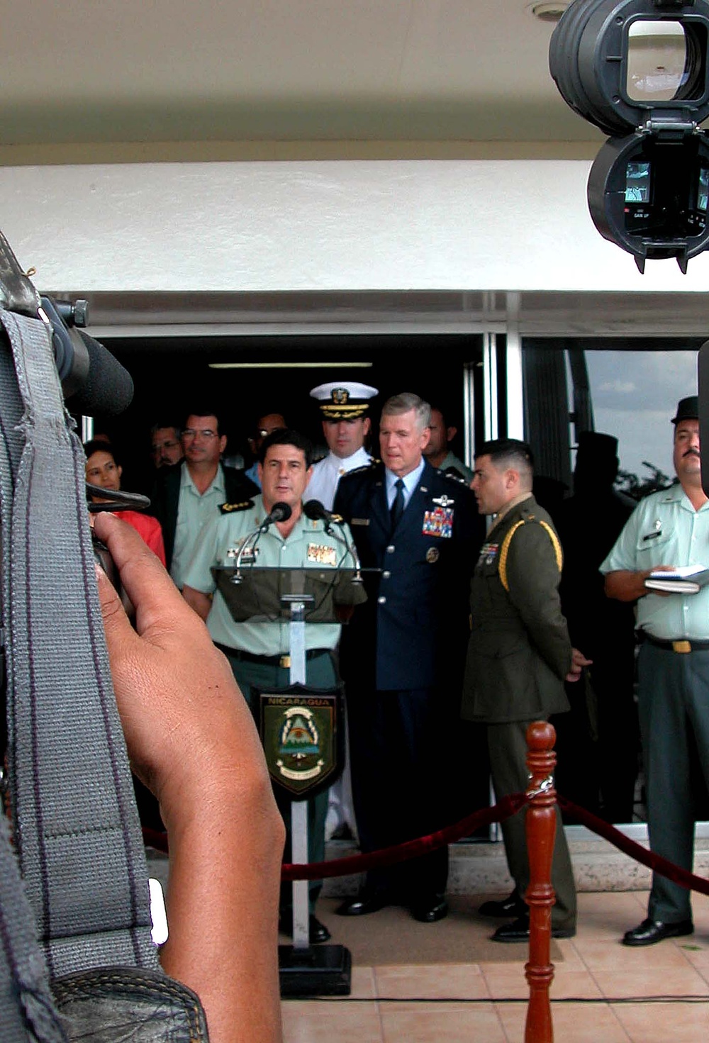 Nicaraguan Army Chief Meets with U.S. Joint Chiefs Chairman