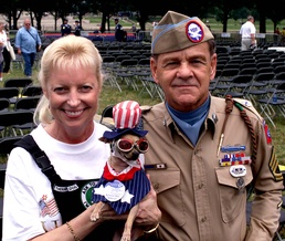 Korean War Veteran and Wife Commemorate 50th Anniversary of Armistice on National Mall