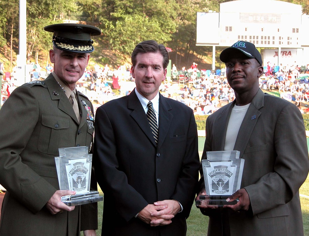 Military Leaders, Fallen Soldier's Brother Honored at Little League World Series