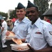 Airmen Enjoy Pizza Ahead of NFL Kickoff at McGuire AFB