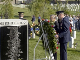 Rumsfeld, Myers Honor 9/11 Victims at Pentagon Memorial Ceremony