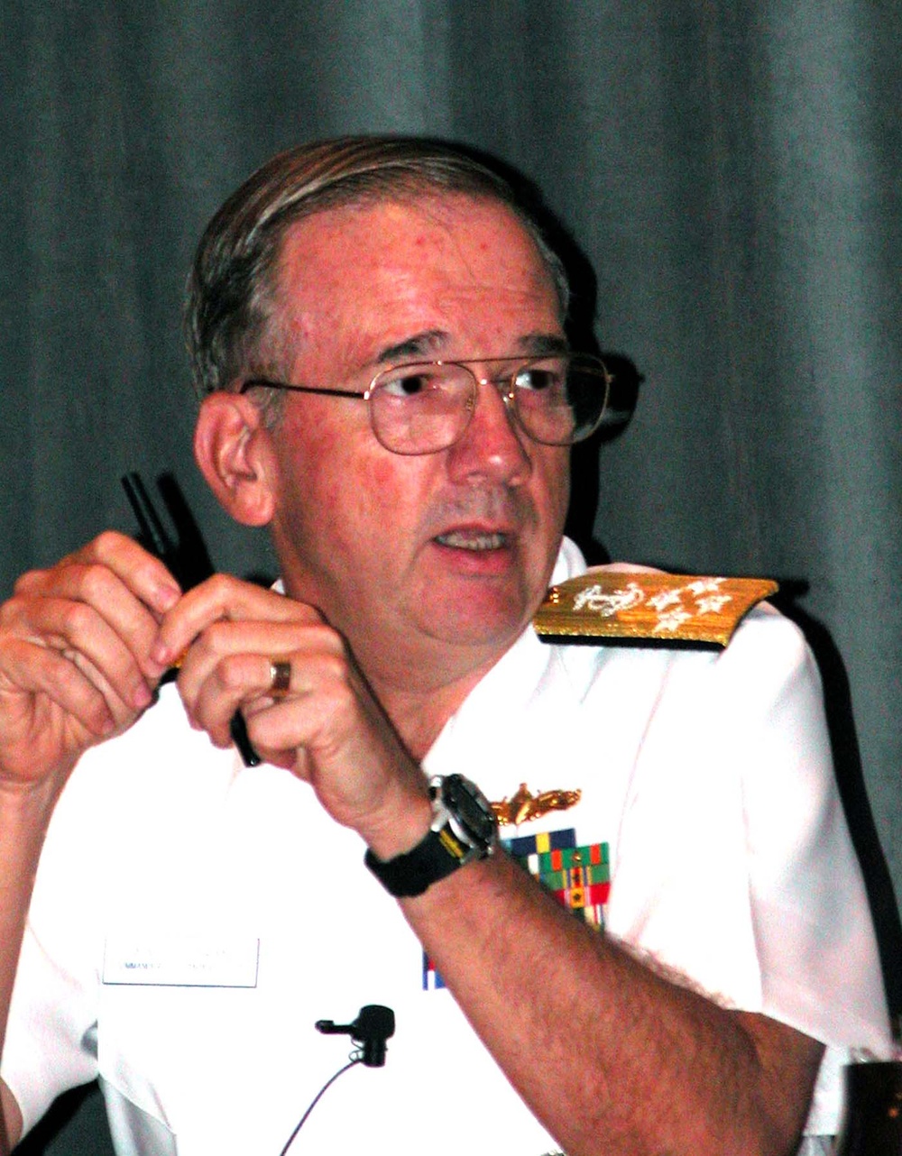 Navy Admiral Addresses Challenges Facing Military Families at Education Conference