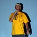Comedian Don Barnhart Jr. Entertains Troops at Camp Vance in Afghanistan