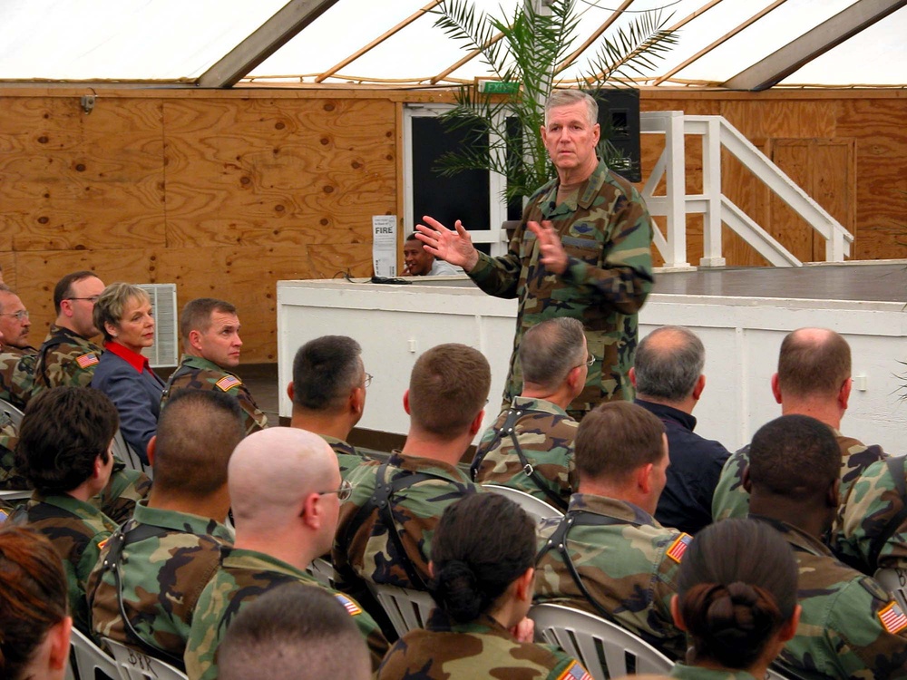 Gen. Myers Visits Kosovo Troops, Assesses Progress