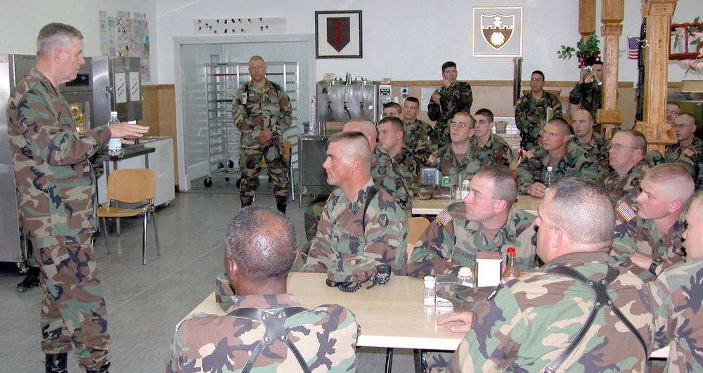Top U.S. Military Leader Visits Troops in Bosnia