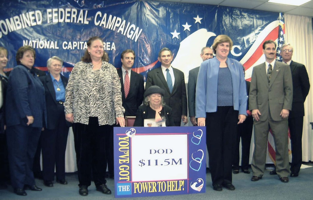 Rolark Urges Volunteers to Help Reach $11.5M CFC Goal at Pentagon Kickoff