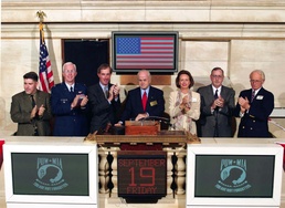 POW/MIA Recognition Honored at NYSE Closing Bell