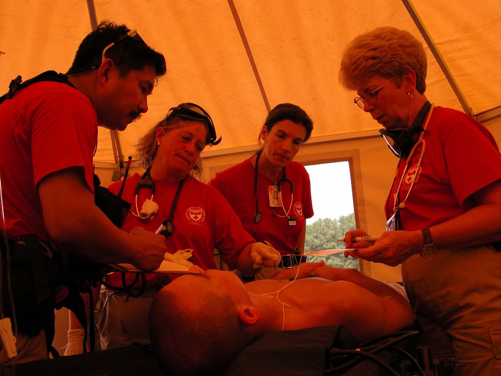 Disaster Medical Team Responds to Crisis at Dobbins Air Reserve Base