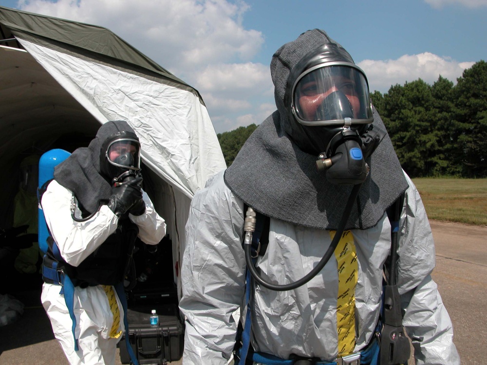 Military Unit Trains for Chemical Emergencies at Georgia Base