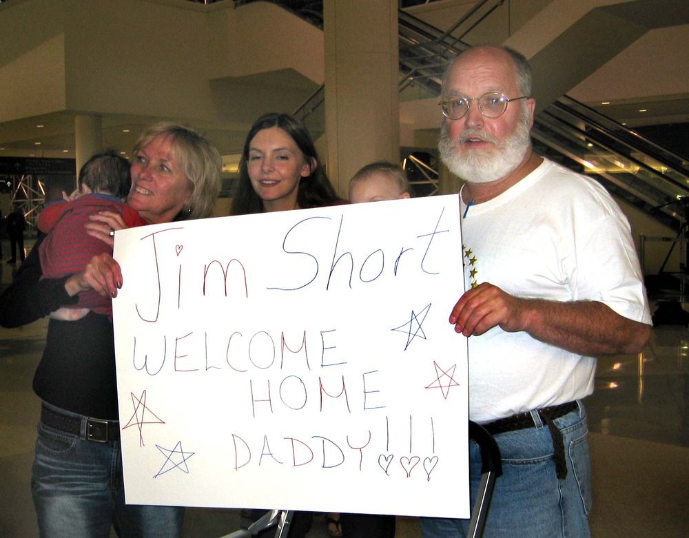 Soldier Returns Home for R&amp;R Leave